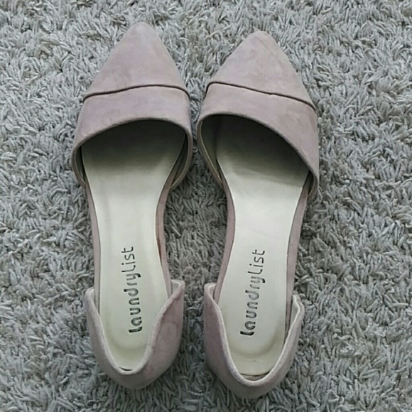 S2 Laundry List Tan Flat Open side Shoes - Picture 4 of 5